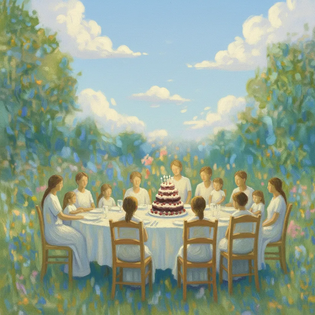 Family gathering occasion visual